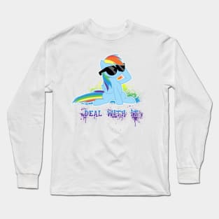 My Little Pony - Rainbow Dash - Deal With It Long Sleeve T-Shirt